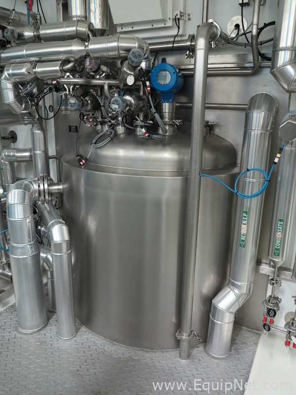 800 Lt 3D France Stainless Steel Jacketed Tank