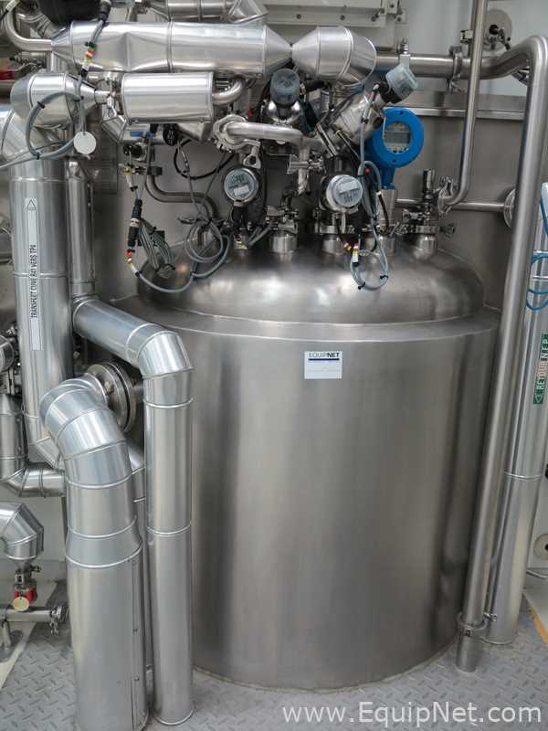 800 Lt 3D France Stainless Steel Jacketed Tank