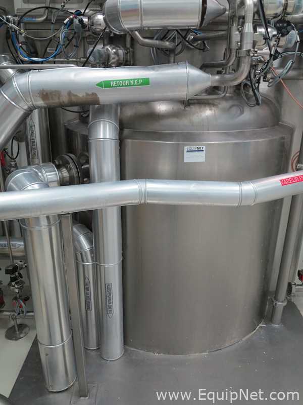 800 Lt 3D France Stainless Steel Jacketed Tank