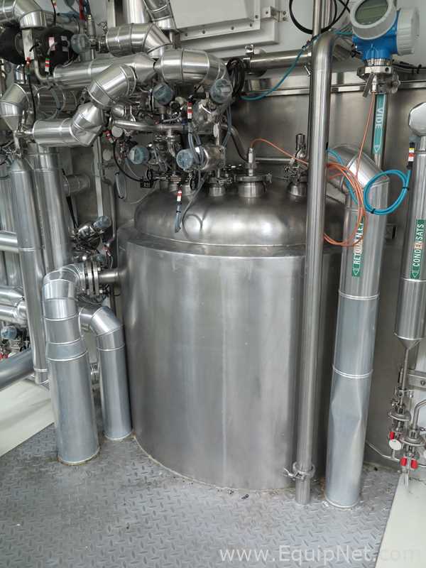 600 Lt 3D France Stainless Steel Jacketed Tank