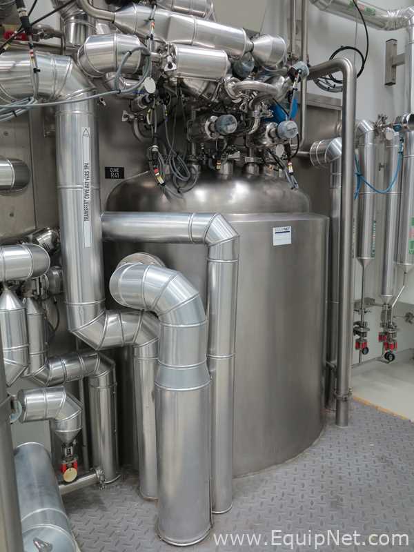 600 Lt 3D France Stainless Steel Jacketed Tank
