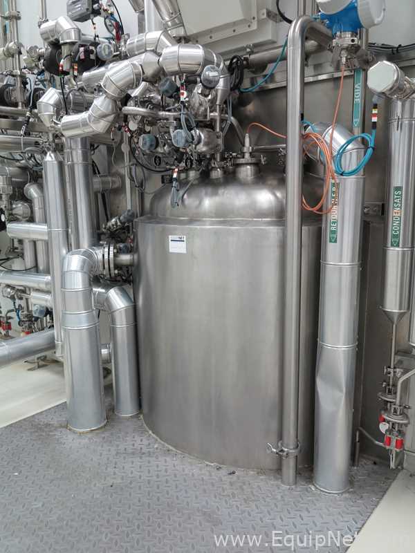 600 Lt 3D France Stainless Steel Jacketed Tank