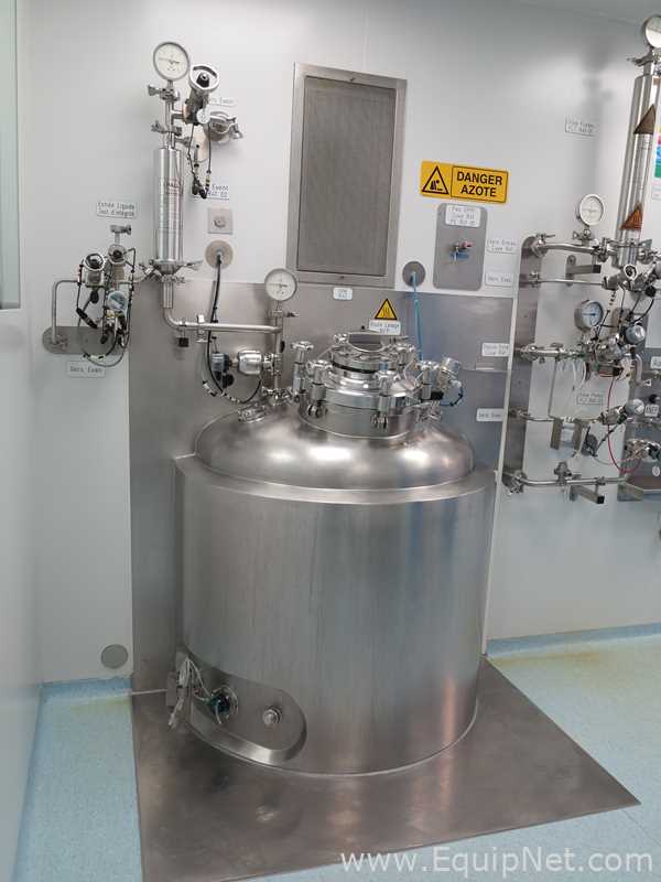 600 Lt Stainless Steel Jacketed Tank