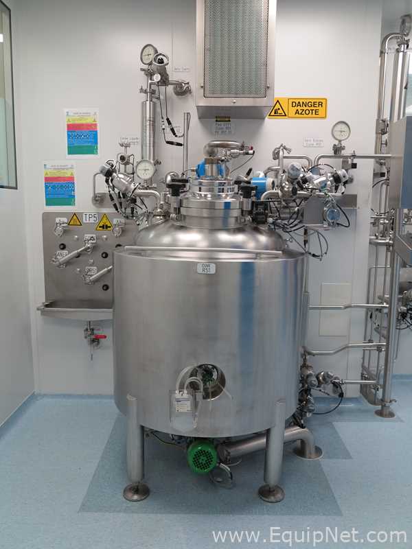 200 Lt 3D France Stainless Steel Jacketed Tank