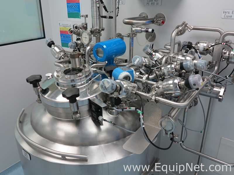 200 Lt 3D France Stainless Steel Jacketed Tank