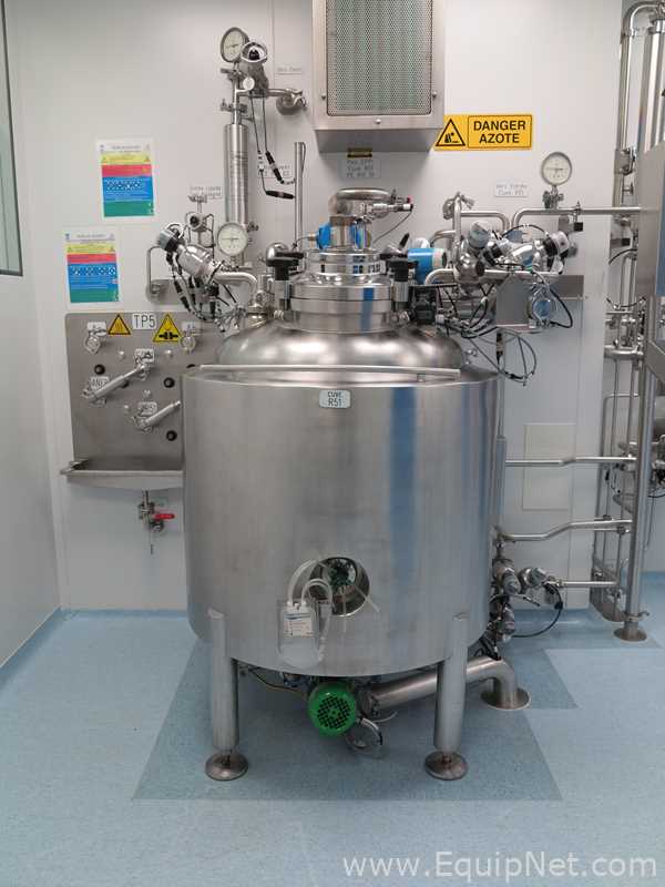 200 Lt 3D France Stainless Steel Jacketed Tank