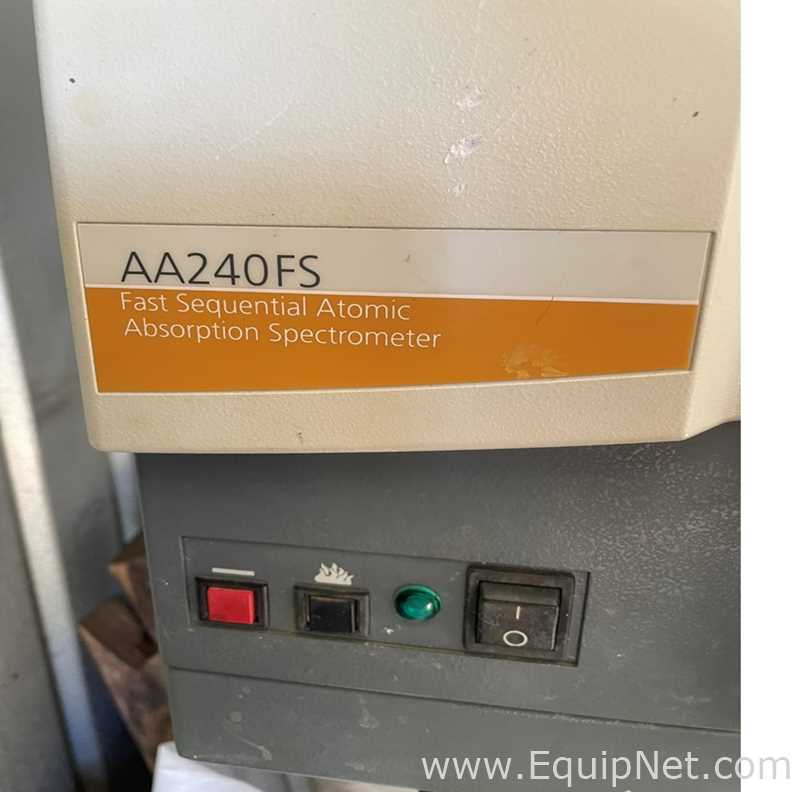 Varian AA240FS Fast Sequential Atomic Absorption Spectrometer