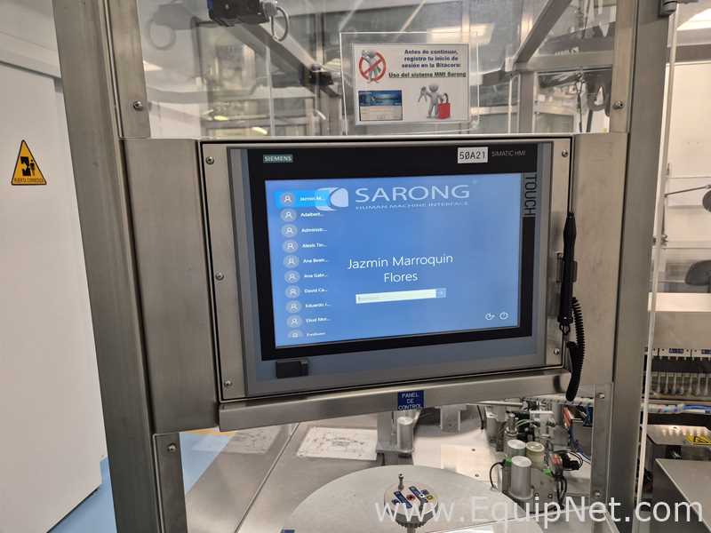 Linea De Llenado Para Supositorios Sarong Reggiolo Modelo SAAS 15