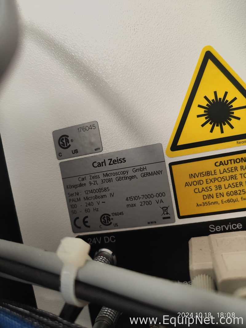 Microscopio Zeiss Inc. PALM MicroBeam