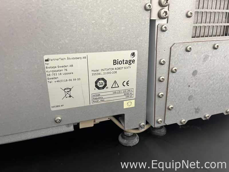 Biotage INITIATOR ROBOT 60 Microwave Synthesis System
