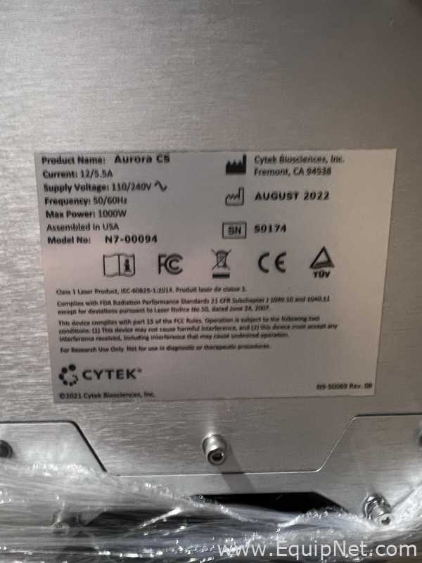 Citômetro Cytek Aurora CS N7-00094