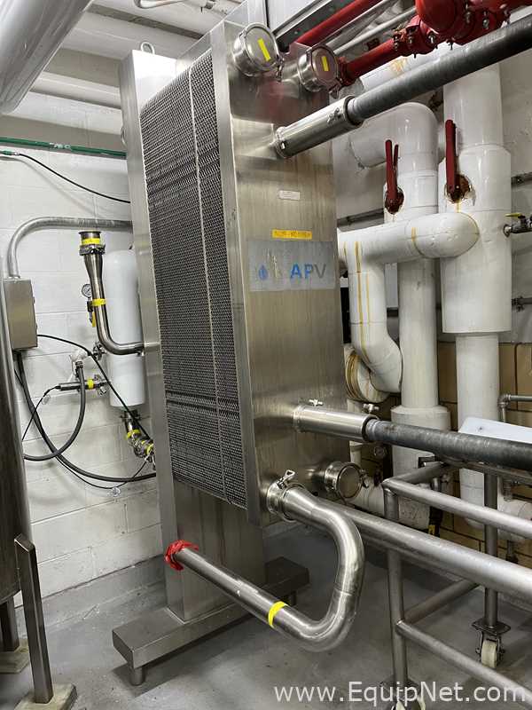 Heat Exchanger Skid With Alfa Laval Contherm 6X6 Heat Exchanger APV R5IT Plate Heat Exchanger