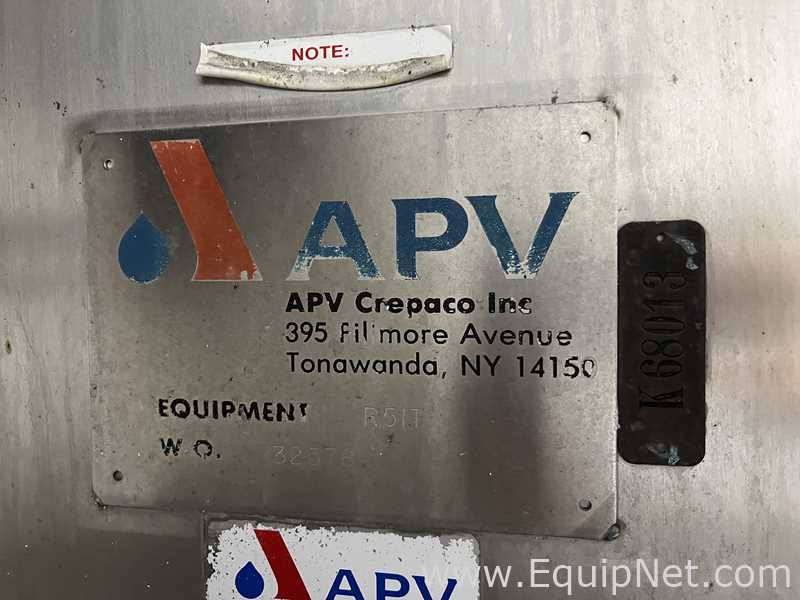 Heat Exchanger Skid With Alfa Laval Contherm 6X6 Heat Exchanger APV R5IT Plate Heat Exchanger