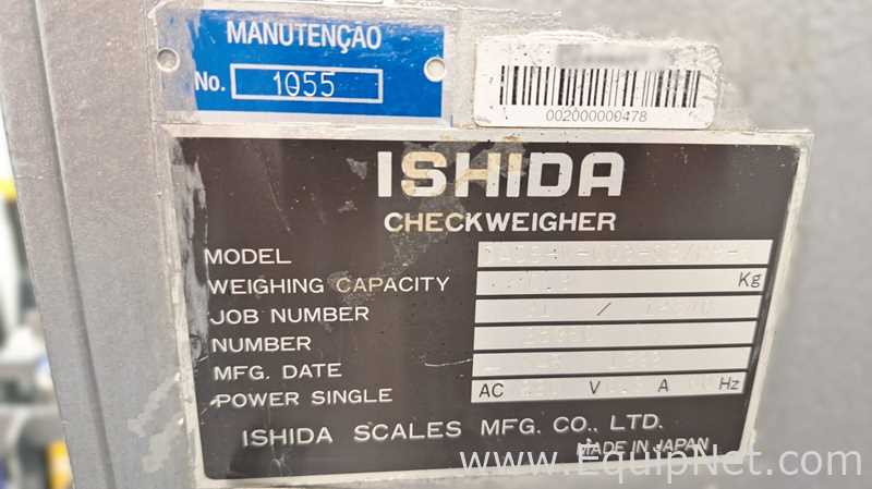 Lote de  Verificador de Peso Ishida Scales MFG DACS