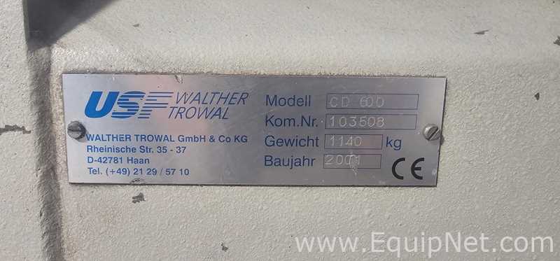 Máquina de Dobra Walther Trowal CD600