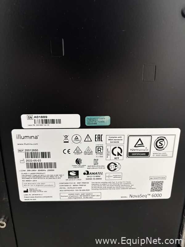 Illumina NovaSeq 6000 Sequencing System
