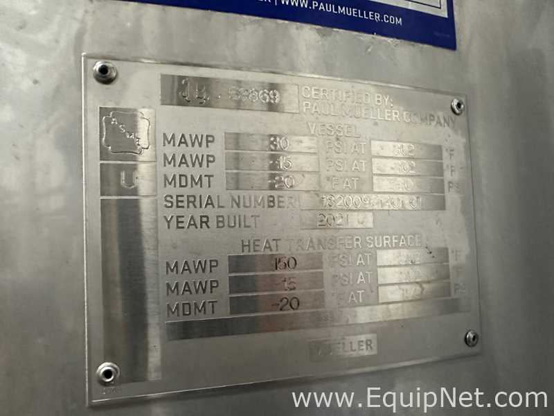 Reator Biológico Matrix Technologies Fermentation system 1320 gallons aerobic fermentor.  1320 Galão