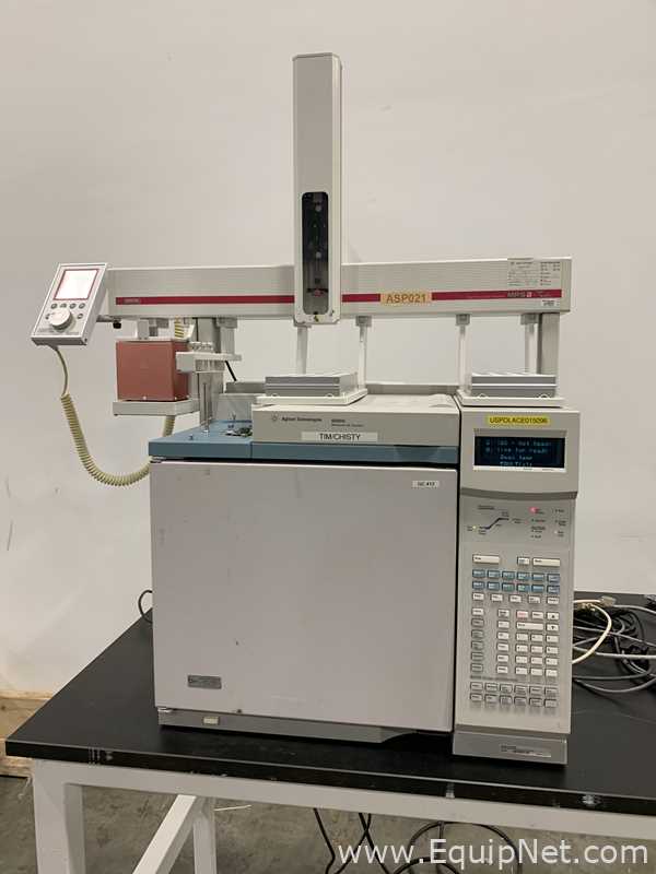 Agilent Technologies 6890N Gas Chromatograph with Gerstel MultiPurpose Autosampler