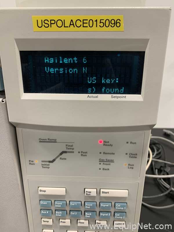 Agilent Technologies 6890N Gas Chromatograph with Gerstel MultiPurpose Autosampler