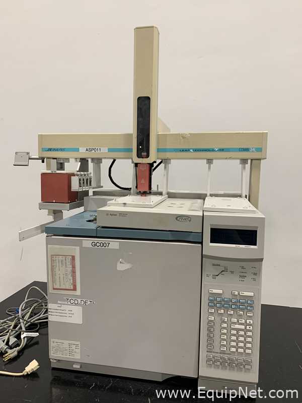 Agilent Technologies 6890 Gas Chromatograph with CTC Analytics Autosampler