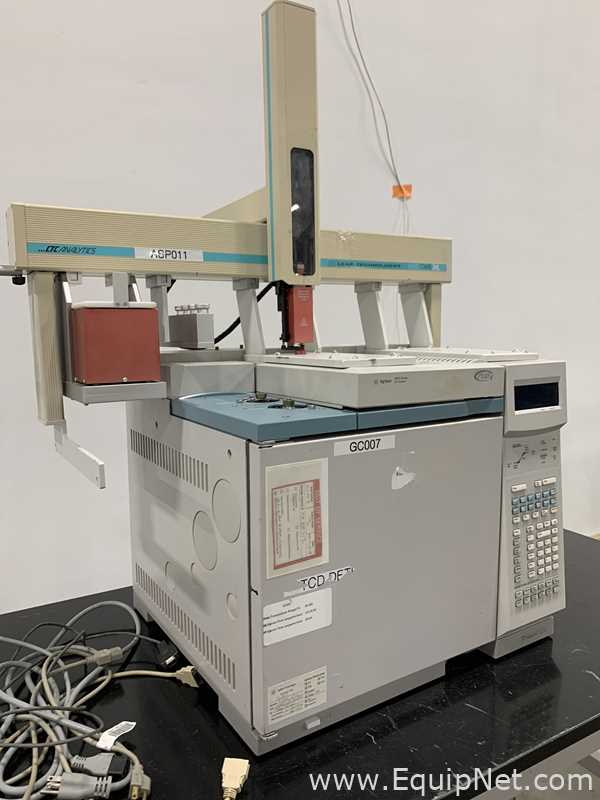 Agilent Technologies 6890 Gas Chromatograph with CTC Analytics Autosampler