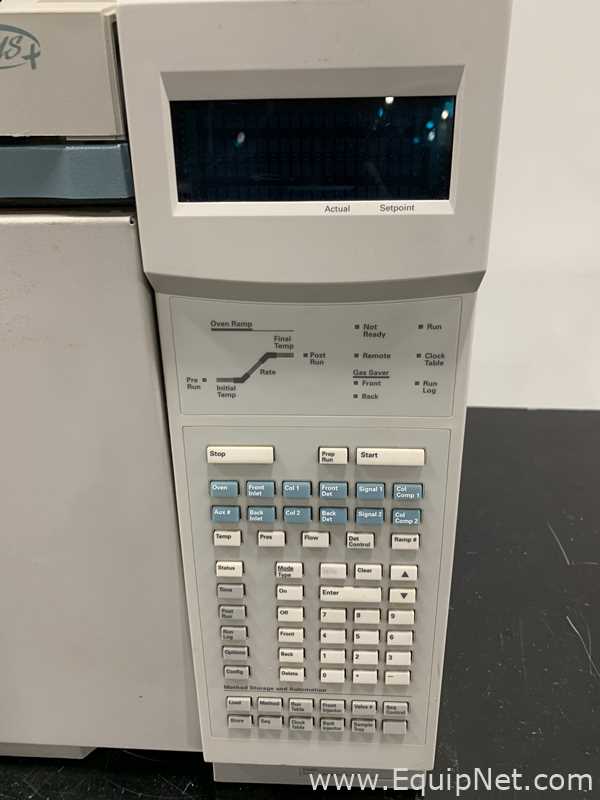 Agilent Technologies 6890 Gas Chromatograph with CTC Analytics Autosampler