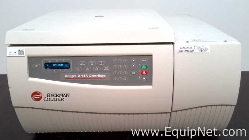 Beckman Coulter Allegra X-14R Benchtop Centrifuge