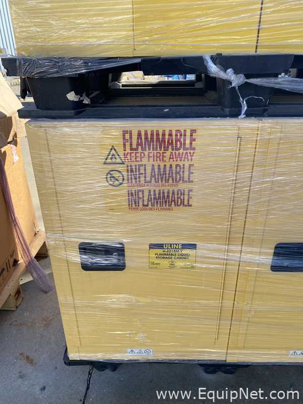 Línea de Gabinete de Almacenamiento de Inflamables Uline Requisitos de aire 12 GALS