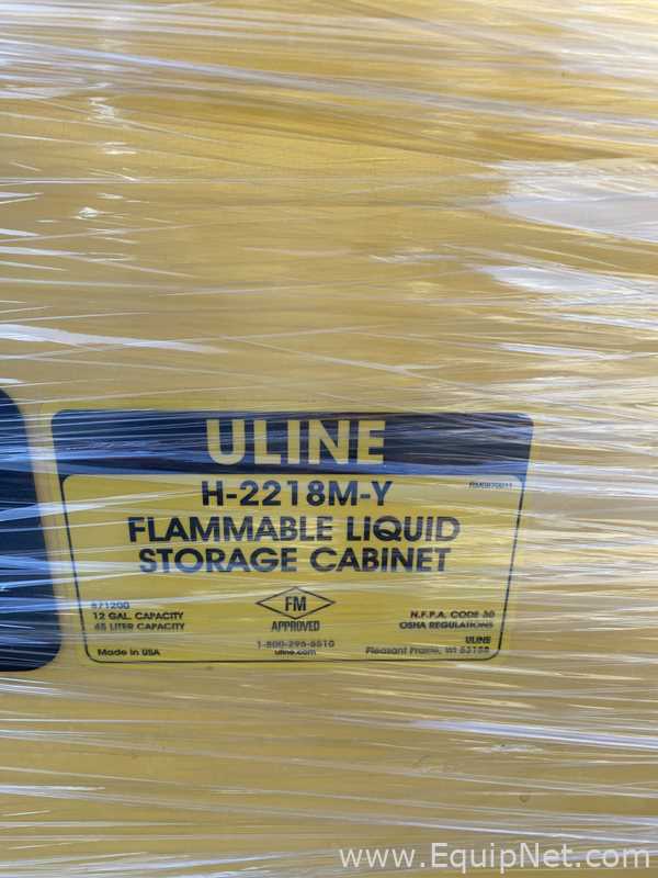Línea de Gabinete de Almacenamiento de Inflamables Uline Requisitos de aire 12 GALS