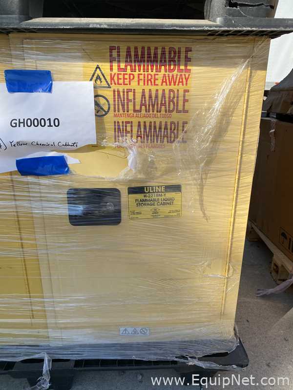 Línea de Gabinete de Almacenamiento de Inflamables Uline Requisitos de aire 12 GALS