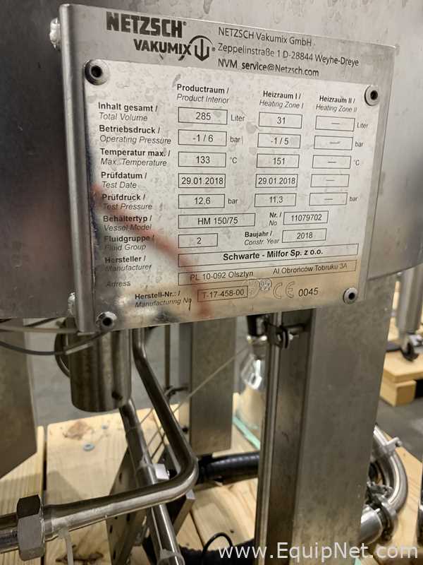 Homogeneizador Netzsch Group HM-150/75