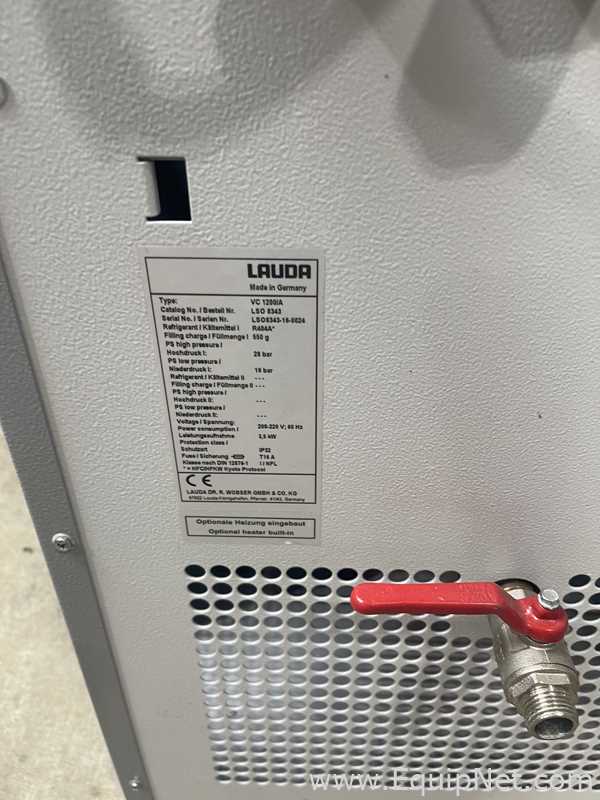 Lauda VC1200A Recirculating Chiller