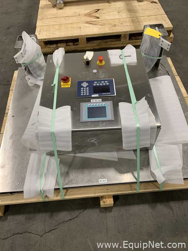 GEA Tote Stand - Transfer System with Mettler Toledo Floor Scale