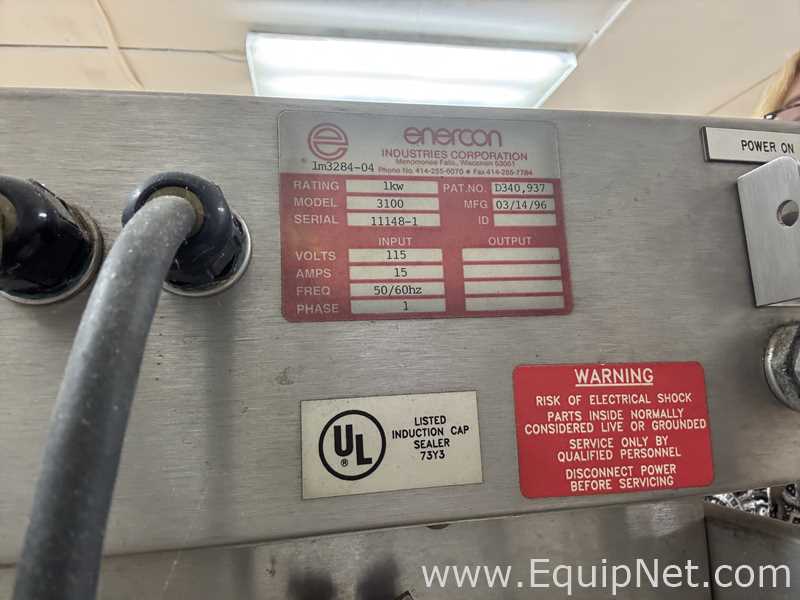 Selladora por Inducción Enercon Industries 3100