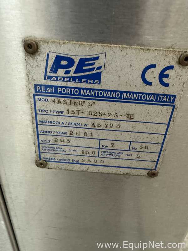 Rotuladora PE Labellers Master's 15T.825.2S.1E