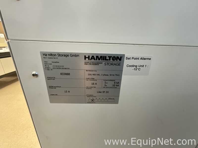 Hamilton Storage Verso HST50203 Vial and Tube Tray Sample Cold Storage System