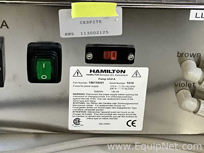 Hamilton Microlab Star Liquid Handler on Trolley with Thermo Scientific VisionMate