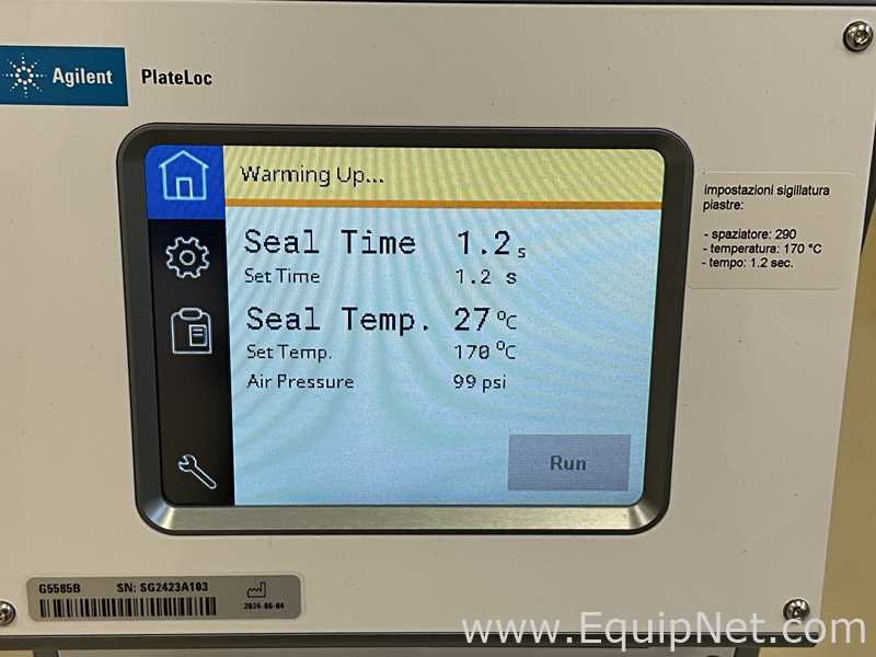 Agilent Technologies PlateLoc Micro Plate Heat Sealer with Matrix Super Sealer