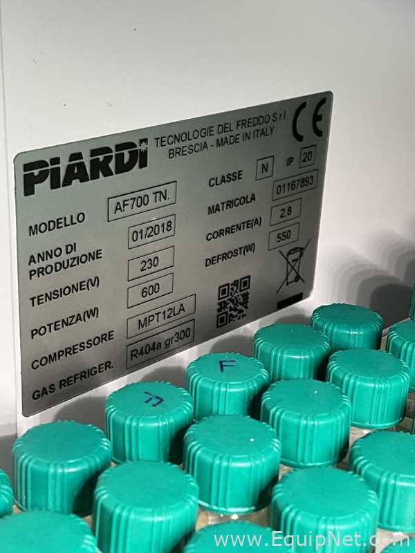 Piardi AF700TN 700 Litre -20 C Upright Laboratory Freezer