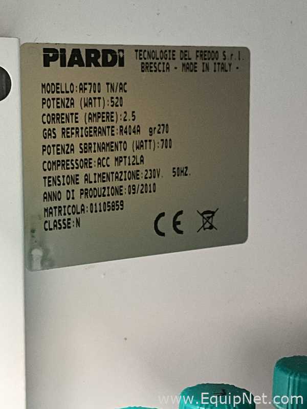 Piardi AF700TN 700 Litre -20 C Upright Laboratory Freezer