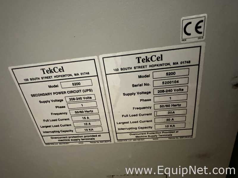 TekCel 5400 and 5200 Tuber Server Sample Storage System