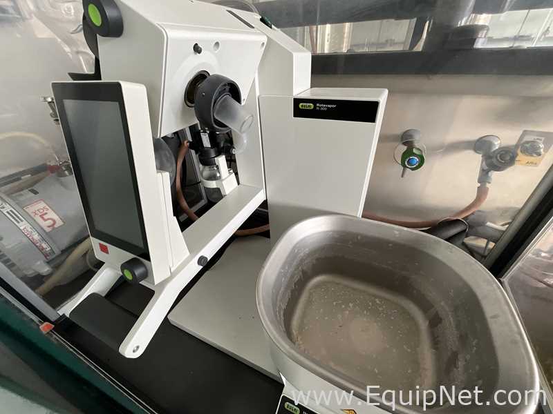 Buchi R-300 Laboratory Evaporator with Edwards XDS5 Vacuum Pump and Julabo FC600 Chiller