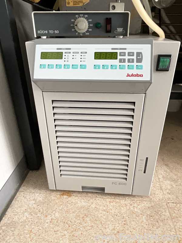 Buchi R-300 Laboratory Evaporator with Edwards XDS5 Vacuum Pump and Julabo FC600 Chiller