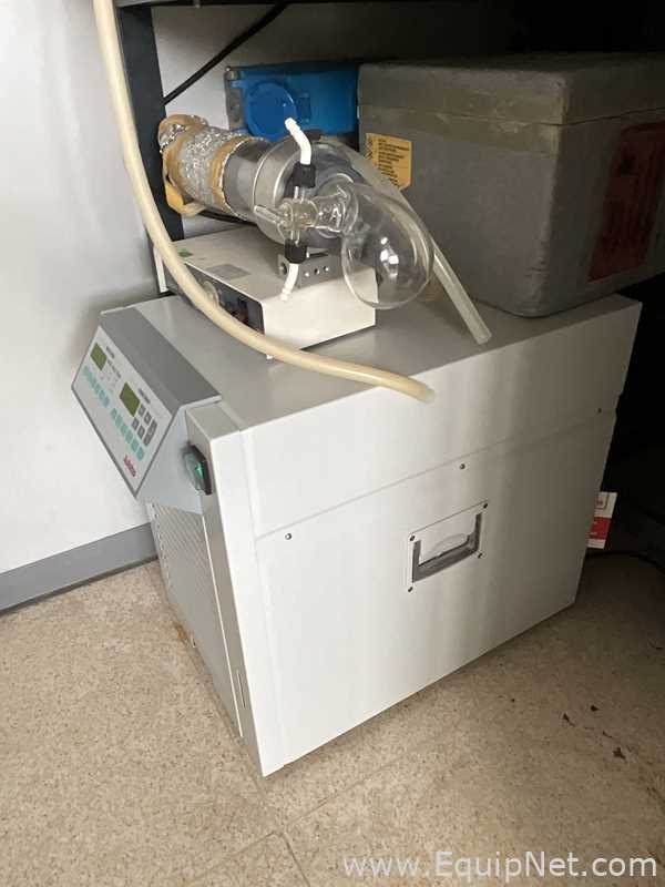 Buchi R-300 Laboratory Evaporator with Edwards XDS5 Vacuum Pump and Julabo FC600 Chiller
