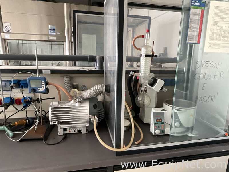 Heidolph Laborota 4002 Laboratory Evaporator with Edwards nXDS6i Vacuum Pump