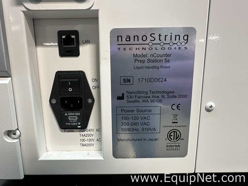 Nanostring Technologies nCounter Prep Station 5s With nCounter Digital Analyzer 5s And APC Smart-UPS