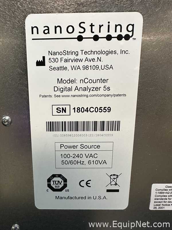 Nanostring Technologies nCounter Prep Station 5s With nCounter Digital Analyzer 5s And APC Smart-UPS