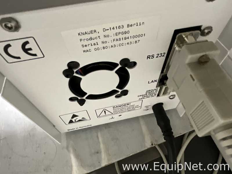 Thales Nano Inc H-Cube Pro Automated Hydrogenation Reactor with Knauer Azura P2.1S Pump