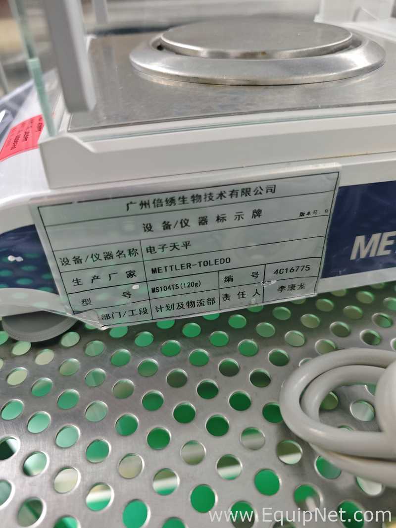 Balança de Laboratório Mettler Toledo MS104TS