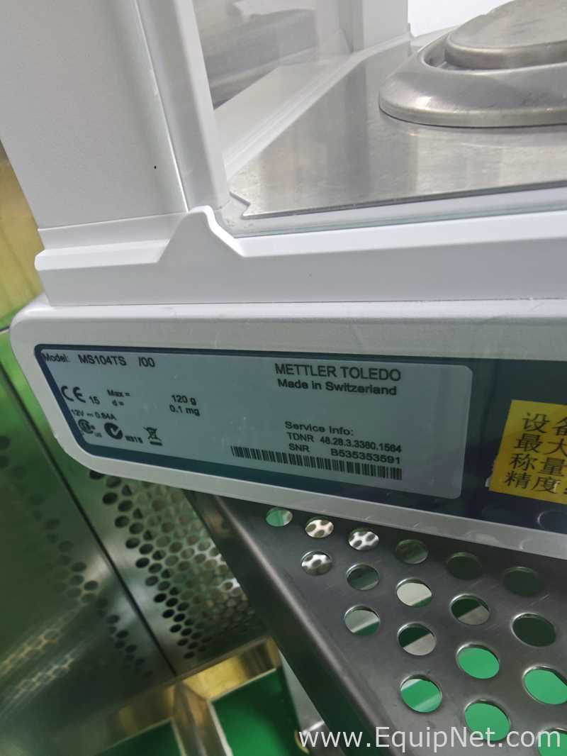 Balança de Laboratório Mettler Toledo MS104TS